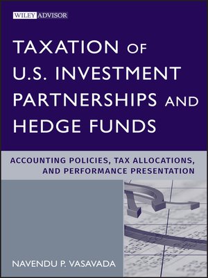 cover image of Taxation of U.S. Investment Partnerships and Hedge Funds